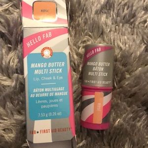 NIB First Aid Beauty Mango Butter Multi Stick Rosé